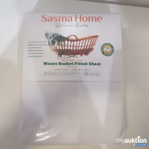 Artikel Nr. 421567: Sasma Home Moses Basket Fitted Sheet 